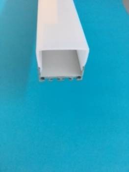 PN4 Aluprofil Quadratisch inkl. Abdeckung, 1043